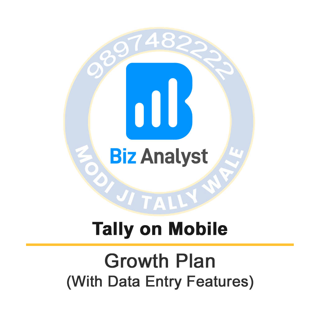 TallyPrime on Mobile Biz Analyst (Growth Plan)