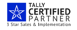 Tally 3 star certified logo