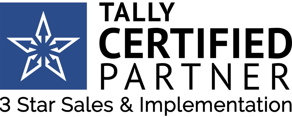 Tally 3 star certified logo