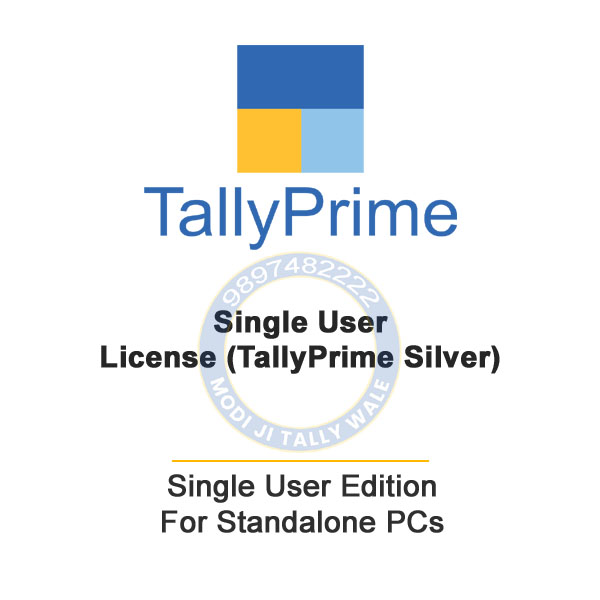 TallyPrime Single User (Silver)