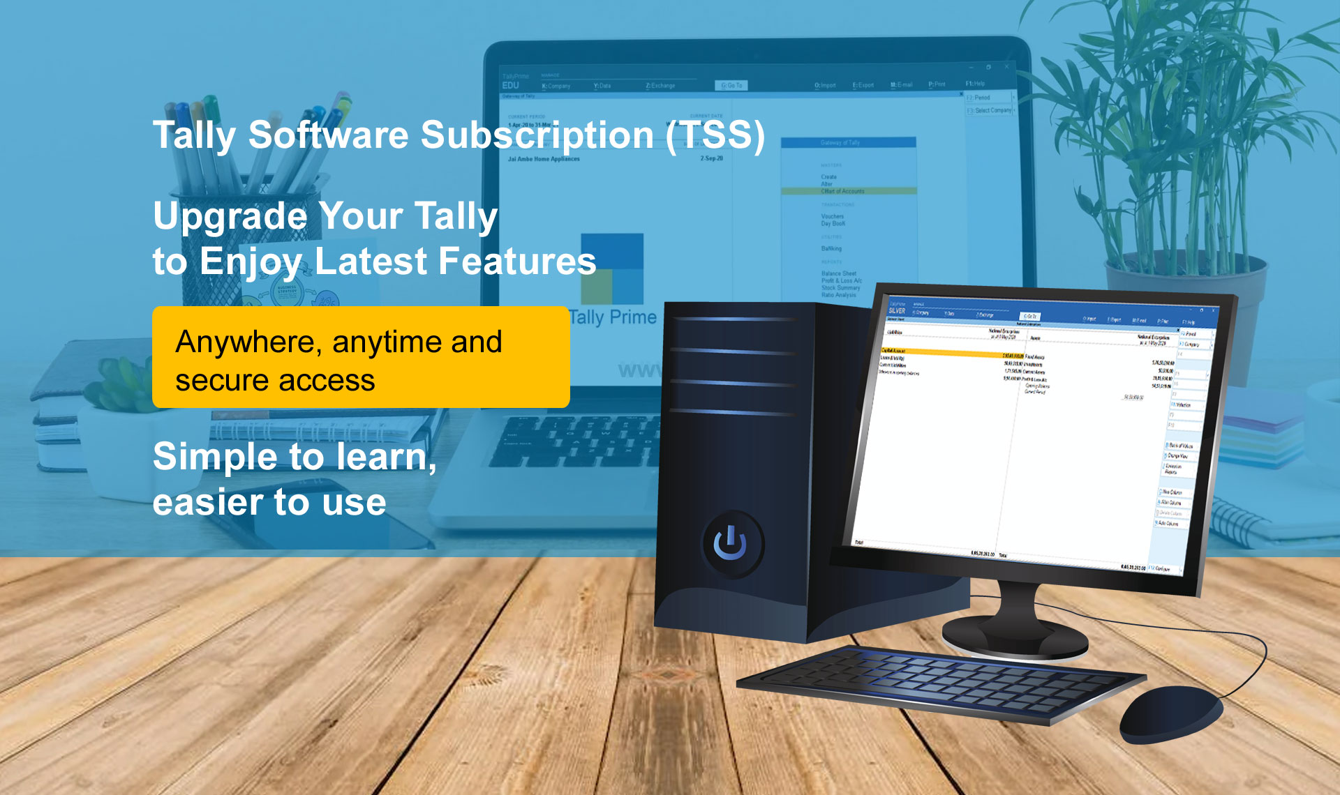 tally software subscription tss