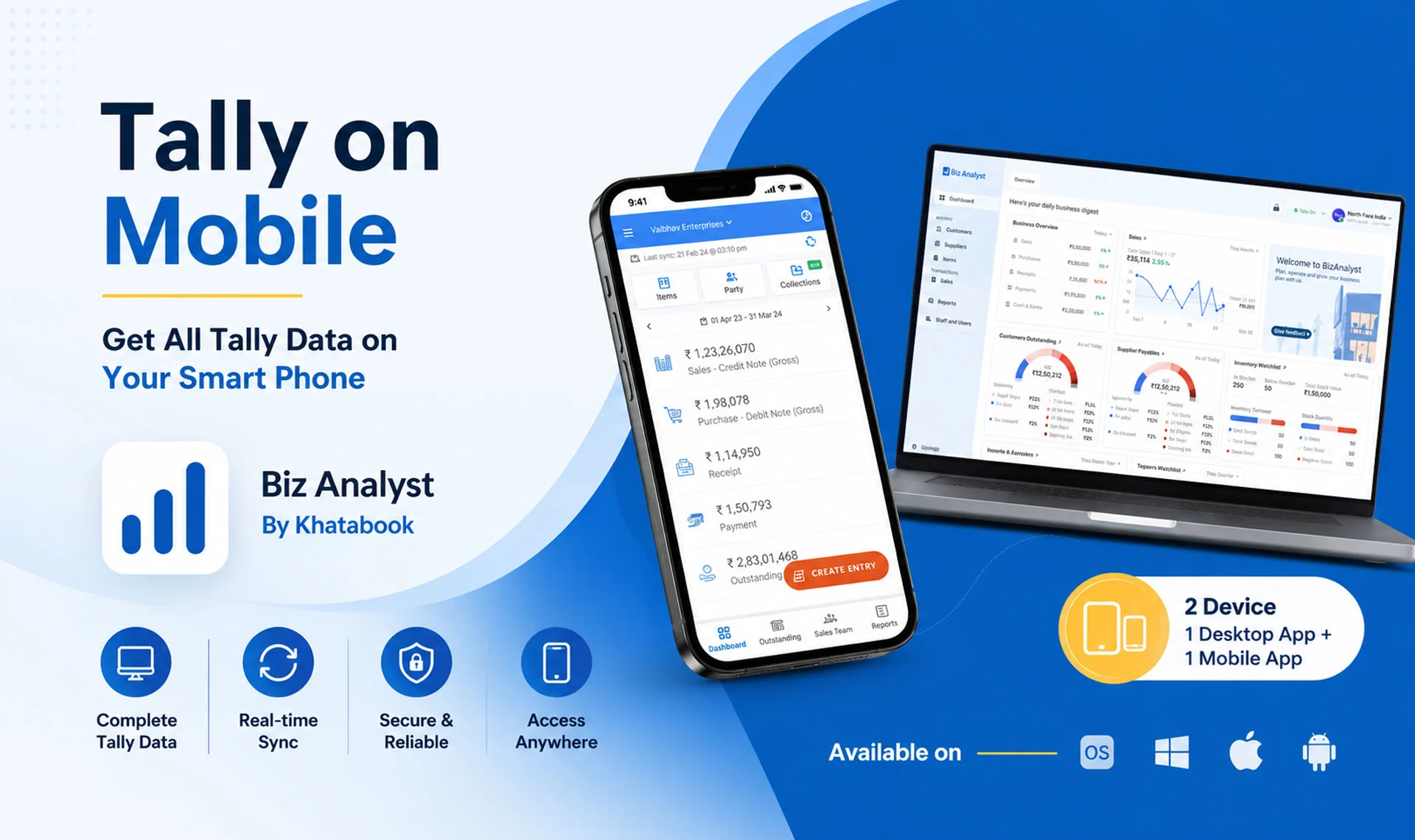 tally on mobile biz analyst